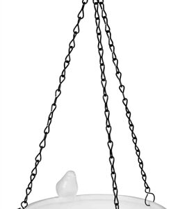 Trixie Vogeldrinkschaal Hangend Keramiek Wit 21x21 cm 500 ml 3 st