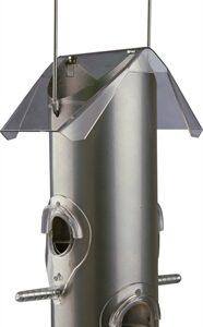 Trixie Voerdispenser Metaal / Kunststof Zilver 25 cm 800 ml 2 st