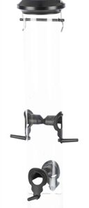 Trixie Voedersilo Kunststof Zwart 48 cm 1 ltr
