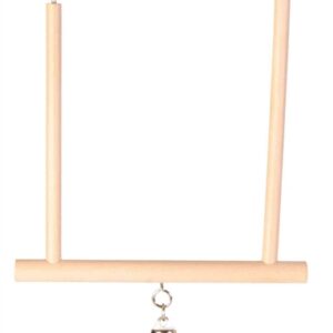 Trixie Trapezeschommel Met Bel Hout 12x13 cm 4 st