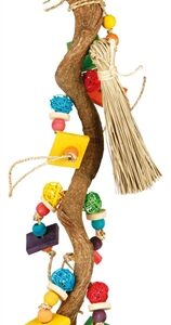 Trixie Natuurspeelgoed Schorshout / Riet / Zeegras / Hout 56 cm