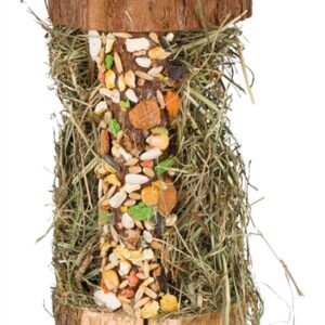 Trixie Toren Schorshout Met Hooi / Knabbelstang 13x13x17 cm 110 gr