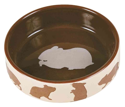 Trixie Voerbak Hamstermotief Keramiek Asssorti 80 ml 8 cm 4st