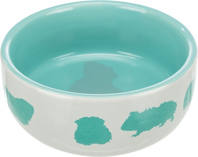 Trixie Voerbak Caviamotief Keramiek Assorti 250 ml 11 cm 4 st