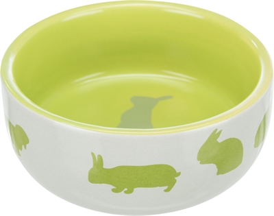 Trixie Voerbak Konijnmotief Keramiek Assorti 11 cm 250 ml 4 st