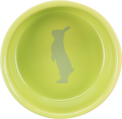 Trixie Voerbak Konijnmotief Keramiek Assorti 11 cm 250 ml 4 st