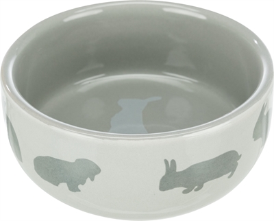 Trixie Voerbak Konijnmotief Keramiek Assorti 11 cm 250 ml 4 st