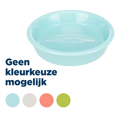 Trixie Voerbak Wortelmotief Keramiek Assorti 14 cm 200 ml