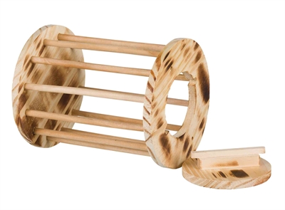 Trixie Hooiruif Met Deksel Hout Gevlamd 15x15x19 cm