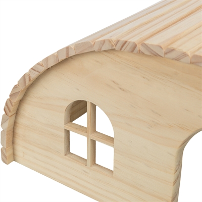 Trixie Huis Dwergkonijn Hout Spijkervrij 42x25x20 cm
