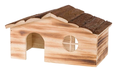 Trixie Huis Ragna 2 Uitgangen Cavia Schorshout Gevlamd 35x20x18 cm