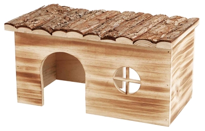 Trixie Huis Grete 2 Uitgangen Cavia Schorshout Gevlamd 35x20x18 cm