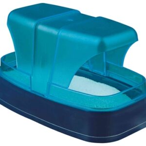 Trixie Zandbad Muizen / Hamsters Kunststof Grijs / Turquoise 17x10x10 cm 3 st