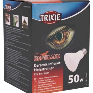Trixie Reptiland Keramische Infrarood Warmtestraler 7.5x7.5x10 cm 50 Watt