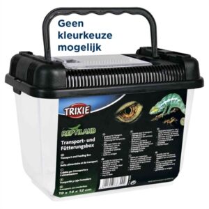 Trixie Reptiland Transport- En Voederbox Assorti 19x12x14 cm 3 st