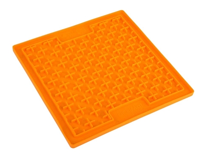 Lickimat Buddy Oranje 20x20 cm
