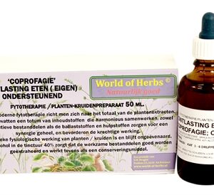 World Of Herbs Fytotherapie Coprofagie Ontlasting Eten 50 ml