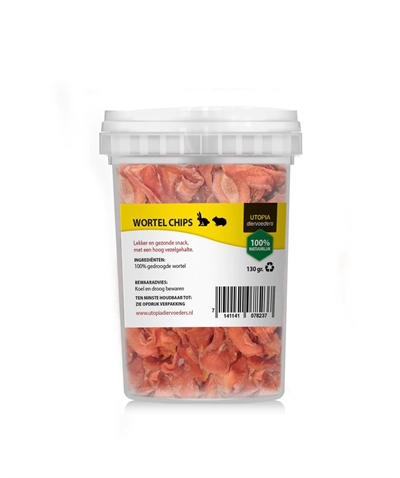 Utopia Wortelchips 130 gr