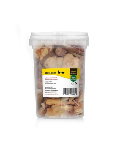 Utopia Appel Chips 80 gr