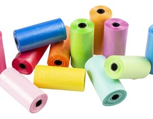 Poopi-Dog Poepzakjes Regenboog Kleuren 12x15 st