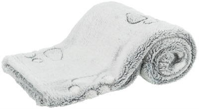 Trixie Hondendeken Nando Softfleece Lichtgrijs 75x50 cm