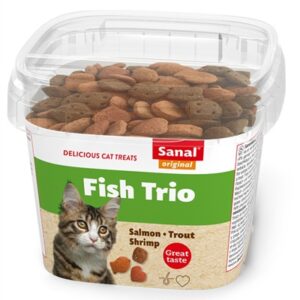 Sanal Cat Fish Trio Snacks Cup 75 gr