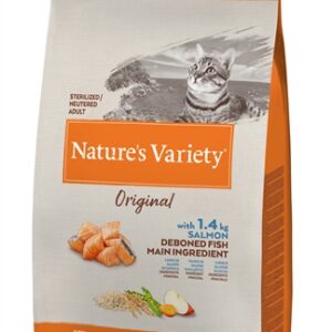 Natures Variety Original Sterilized Salmon 7 kg