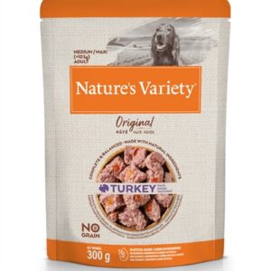 Natures Variety Original Adult Medium / Maxi Pouch Turkey No Grain 300 gr