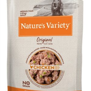 Natures Variety Original Adult Medium / Maxi Pouch Chicken No Grain 300 gr