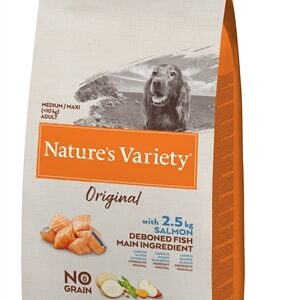 Natures Variety Original Adult Medium / Maxi Salmon No Grain 12 kg