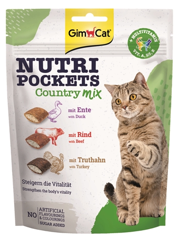 Gimcat Nutri Pockets Country Mix 150 gr
