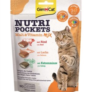Gimcat Nutri Pockets Malt-Vitaminemix 150 gr