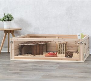 Trixie Indoor Ren Cavia Hout / Plexiglas 100x60x30 cm