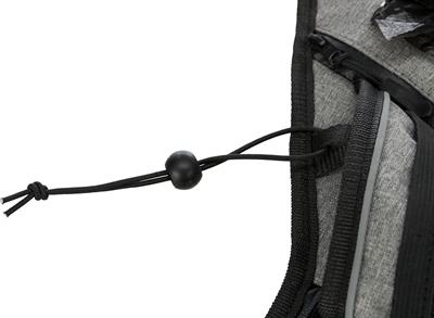 Trixie Joggingriem Met Lijn Grijs / Zwart 115-150x2 cm / 70-130x23 cm
