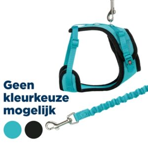 Trixie Kattentuig Mesh Y-Vorm Met Elastische Riem Assorti 36-60x100 cm