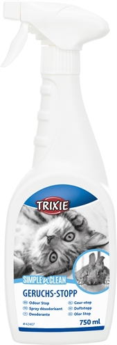 Trixie Simple N Clean Geurstop Geurneutraal Actief Kool 750 ml 4 st