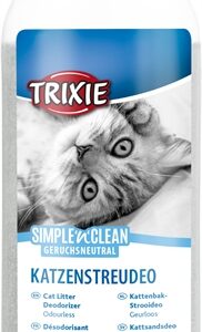 Trixie Simple N Clean Geurverdrijver Kattenbak Geurneutraal 750 gr 6 st