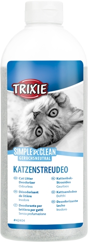 Trixie Simple N Clean Geurverdrijver Kattenbak Geurneutraal 750 gr 6 st