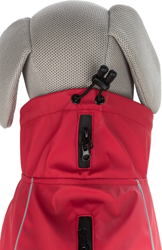 Trixie Regenjas Hond Vimy Rood Rug 25 cm Buik 20-32 cm
