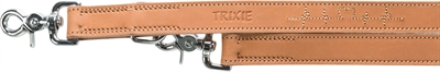 Trixie Hondenriem Rustic Vetleer Verstelbaar Heartbeat Bruin 200x2.5 cm