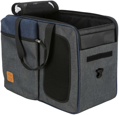 Trixie Hondentas Rugzak Tara 2 In 1 Grijs / Blauw 50x25x38 cm