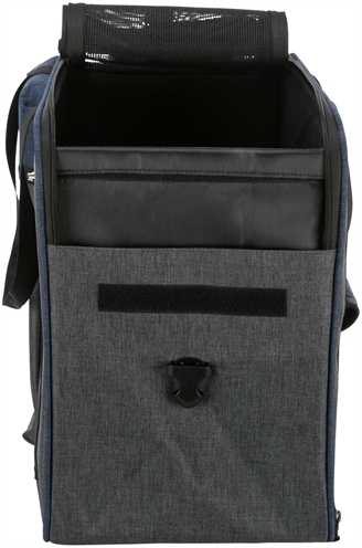Trixie Hondentas Rugzak Tara 2 In 1 Grijs / Blauw 50x25x38 cm