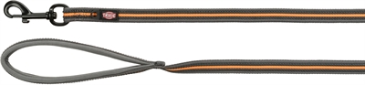 Trixie Hondenriem Sleeplijn Fusion Grafiet Grijs 10 Mtrx1.7 cm