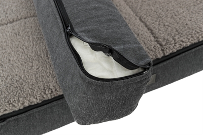 Trixie Vital Hondenmand Sofa Bendson Orthopedisch Grijs 80x60 cm