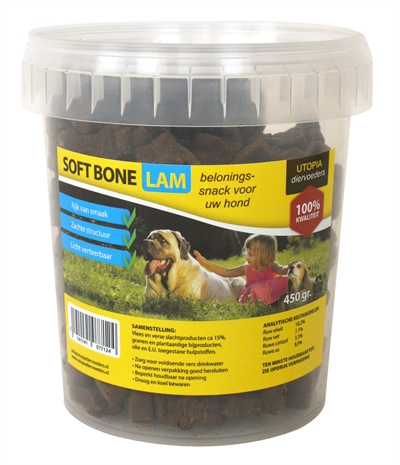 Utopia Diertotaal Soft Bones Lam 450 gr