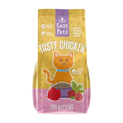 Easypets Tasty Chicken Kitten Kattenvoer 1.5 kg