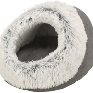Trixie Kattenmand Iglo Harvey Grijs / Wit-Zwart 41x35x26 cm