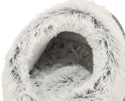 Trixie Kattenmand Iglo Harvey Grijs / Wit-Zwart 41x35x26 cm