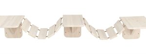 Trixie Klim / Klauterladder Wand Wit 150x30 cm