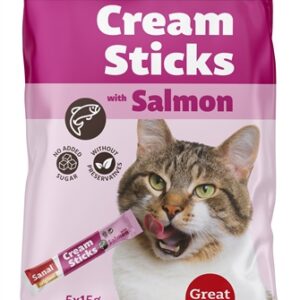 Sanal Cream Sticks Kat Zalm 5x15 gr